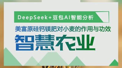 老铁们，马上准备冬小麦种植肥料了，我们用AI智慧农业分析了，美富原，叶碳酶乳酸肽活性硅，中药提取物加矿源，加枯草芽孢杆菌和胶冻样类芽孢杆菌的，中微量元素肥料硅钙镁肥，对小麦提质增产作用功效做分析，大家
