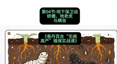 第04节：地下保卫战&mdash;&mdash;蛴螬、地老虎与螨虫 ，课程：《卷丹百合&ldquo;无病高产&rdquo;植保实战课》#识农AI